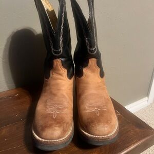 Tony Lama Two-Tone Western Boots